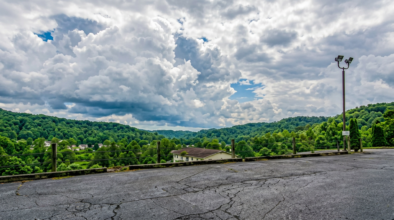 Panoramic Kentucky mountain view
